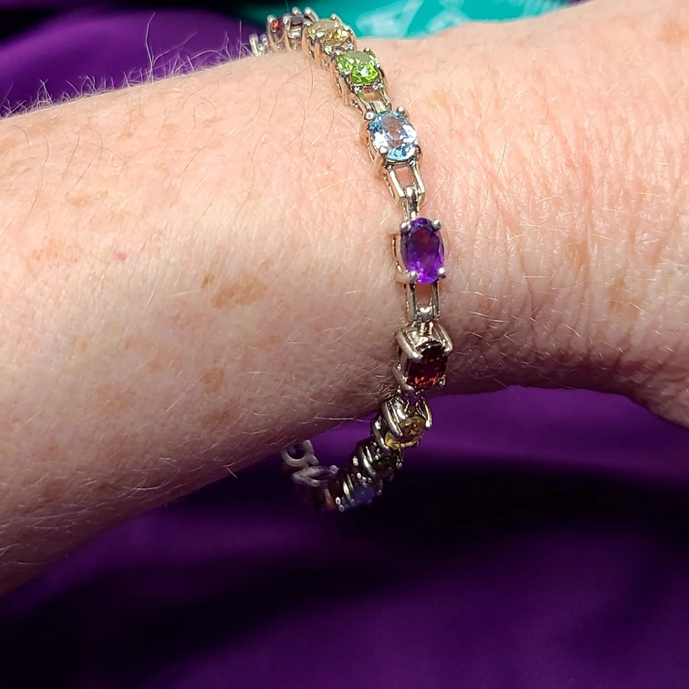 Multi Gemstone Bracelet
